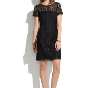 Madewell Night Lace Sheath Dress